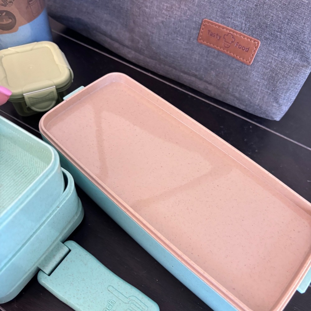 Bento Box Japanese Lunch Box‎ Kit | 3 Layer Stackable Lunch Box Containers - Picture 10 of 16
